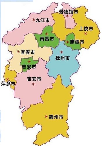 江西省有多少个县