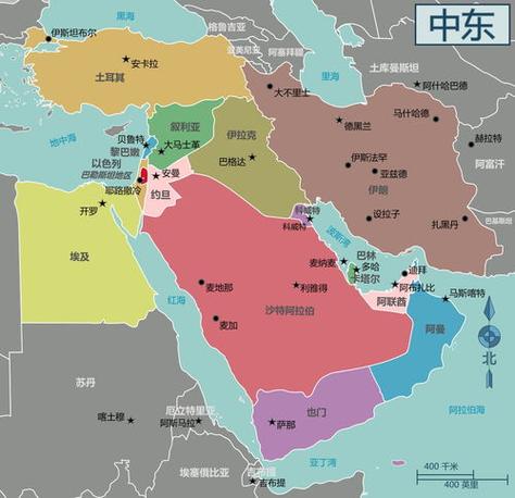 中东包含哪些国家的相关图片