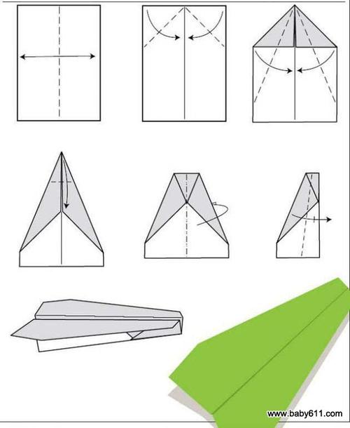 折纸大全飞机的相关图片