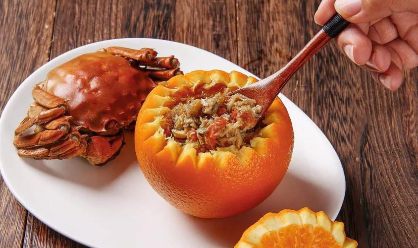 蟹酿橙属于什么菜系?的相关图片